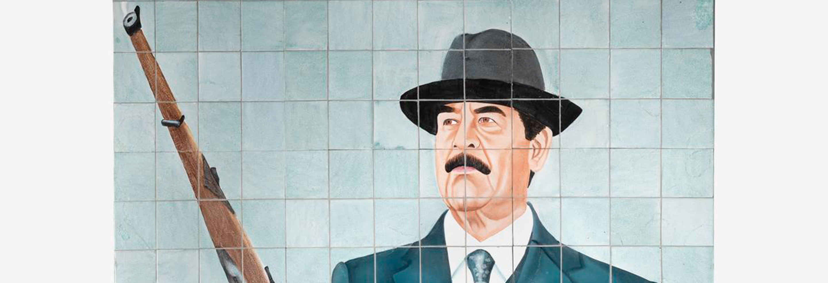 wall mural, 'The Saddam Tile Mural', Iraq
