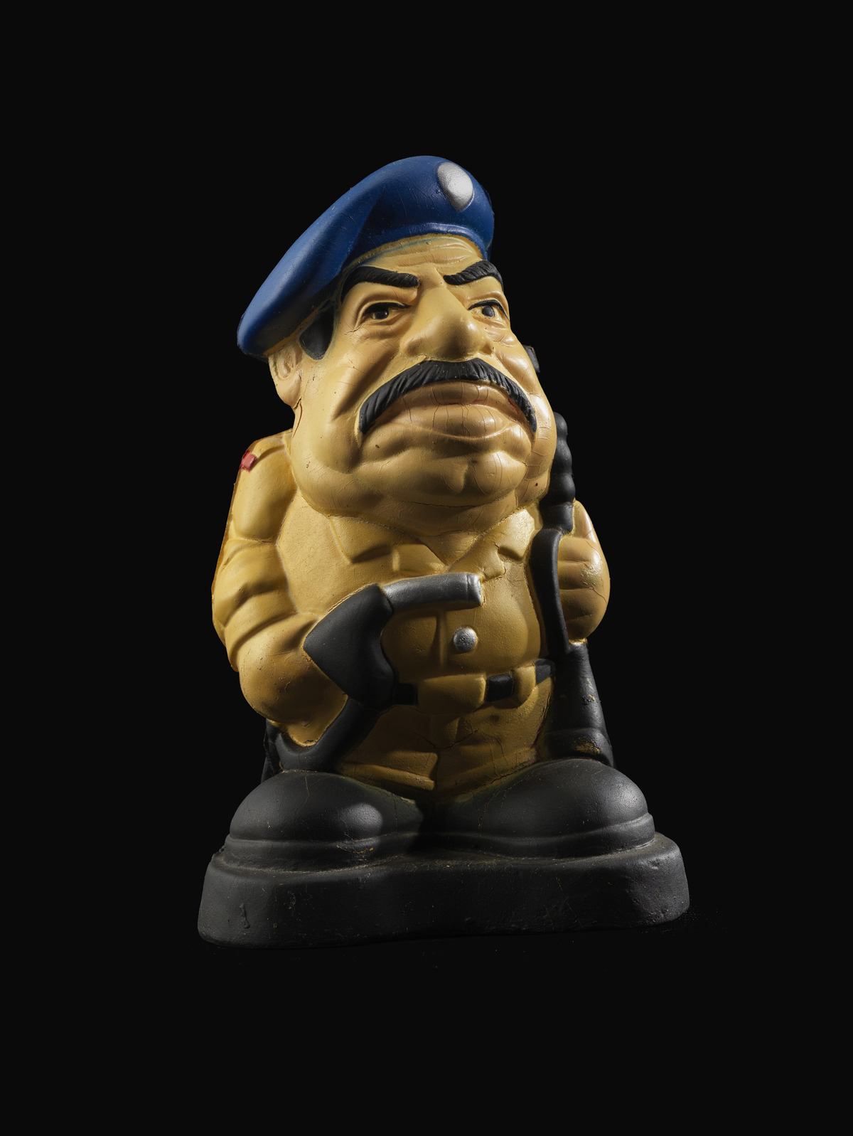 Saddam Hussein dog toy.