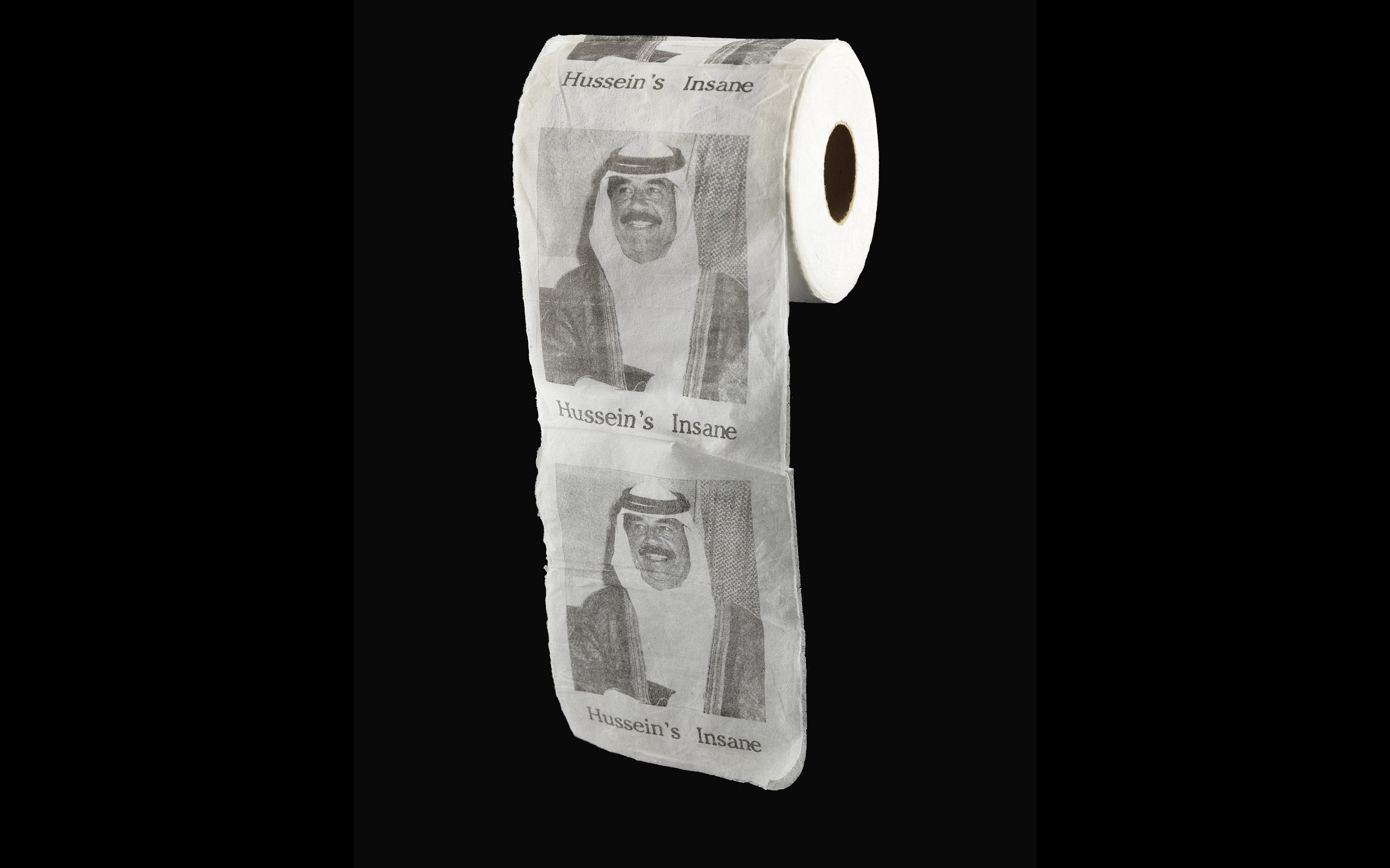 Saddam Hussein Toilet Paper, 1991