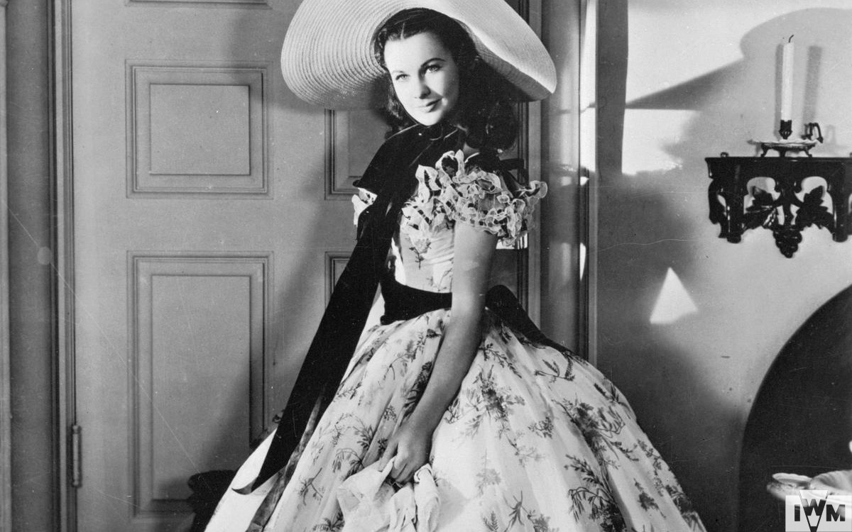 Vivien Leigh as Scarlett O'Hara in Gone with the Wind.