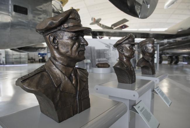 USAAF general busts